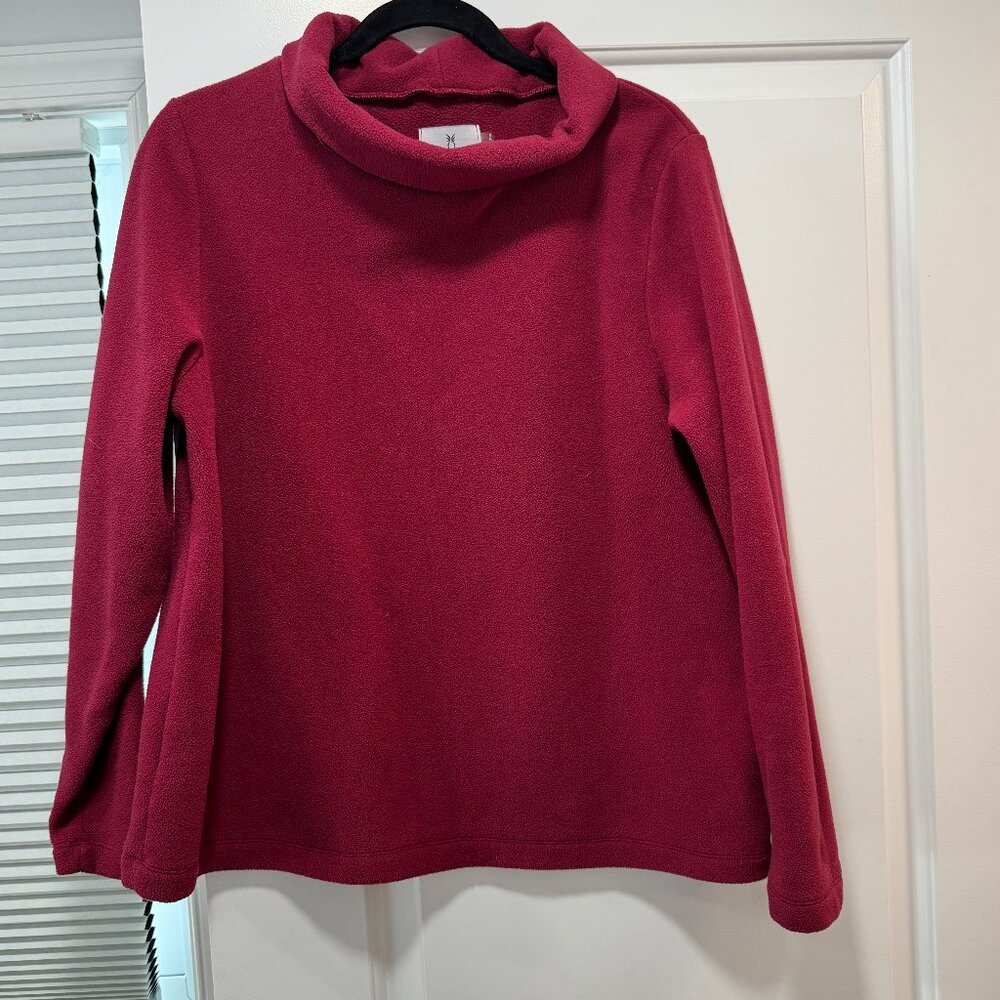 Dudley Stephens Fleece size L wine colored